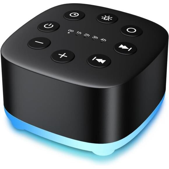 Meditation White Noise Sound Machine 30 Soothing Sounds with 32 Volume Control - Picture 1 of 7